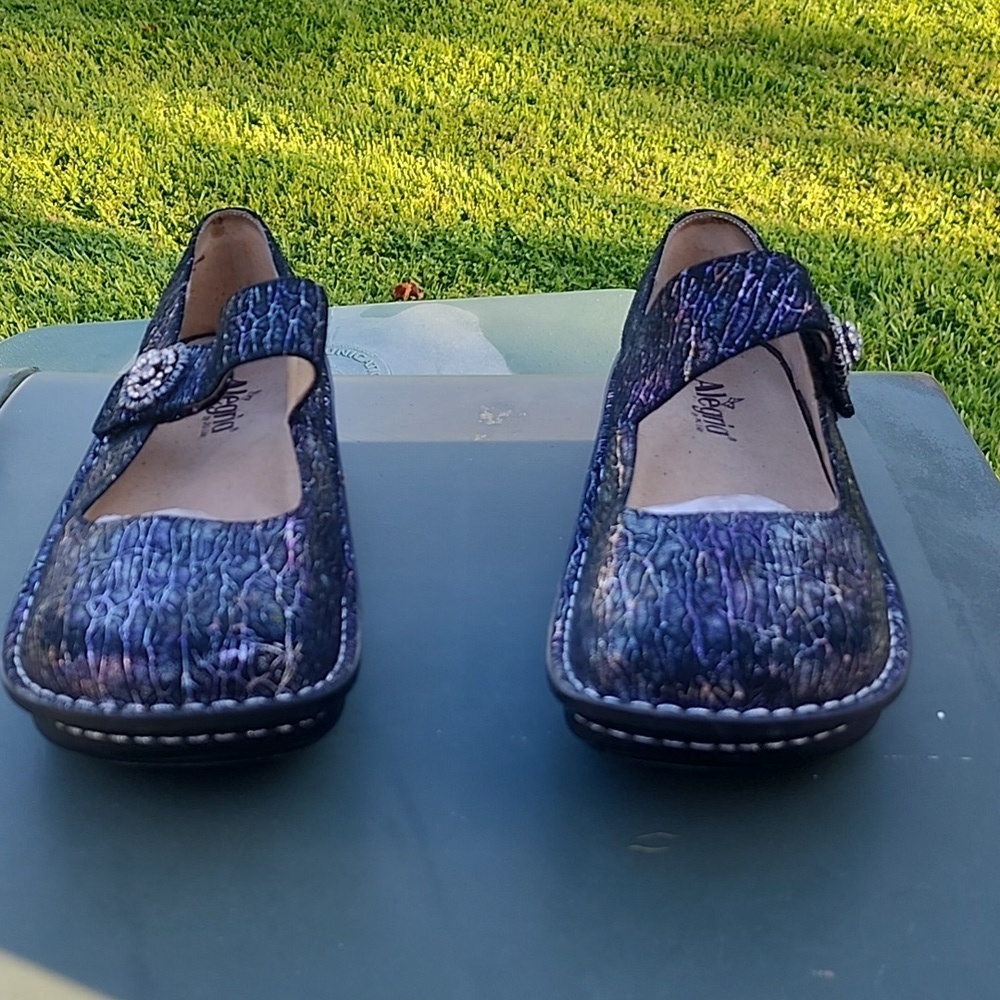 Alegria Women's Paloma Totally Cellular Mary jane Flats size EU 41/ US 9.5 - Picture 2 of 11